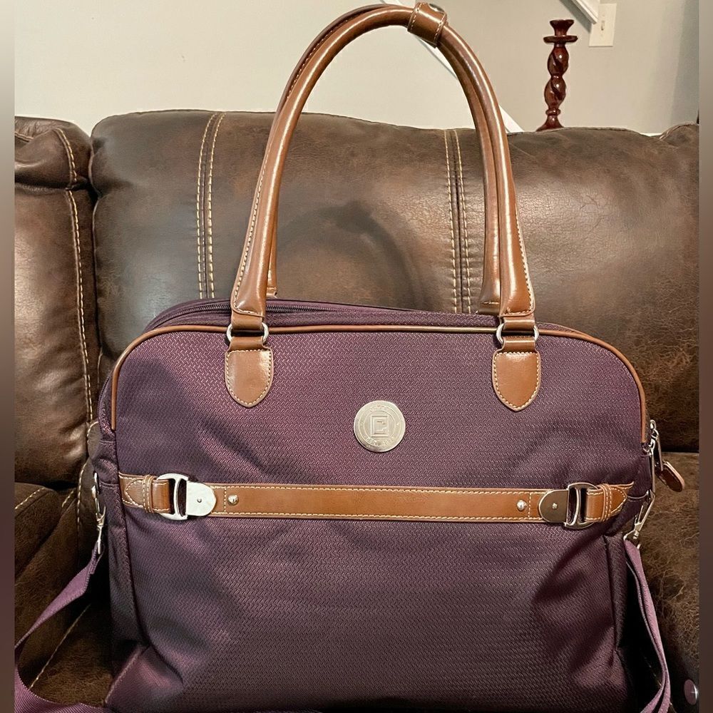 Chaps EST. 1978 Luggage and Weekender Bag. 17”x14”